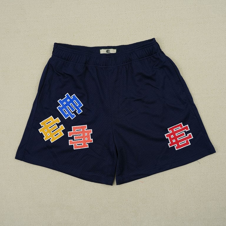 Eric Emanuel EE Basic Test Print Short Navy - 5