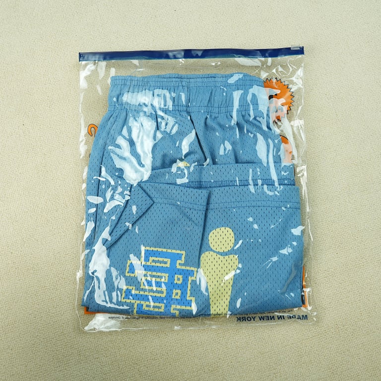 Eric Emanuel EE Basic Short Carolina Blue Bones - 5