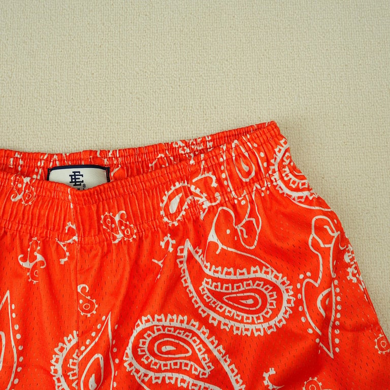 Eric Emanuel EE Basic Short Orange Paisley - 10