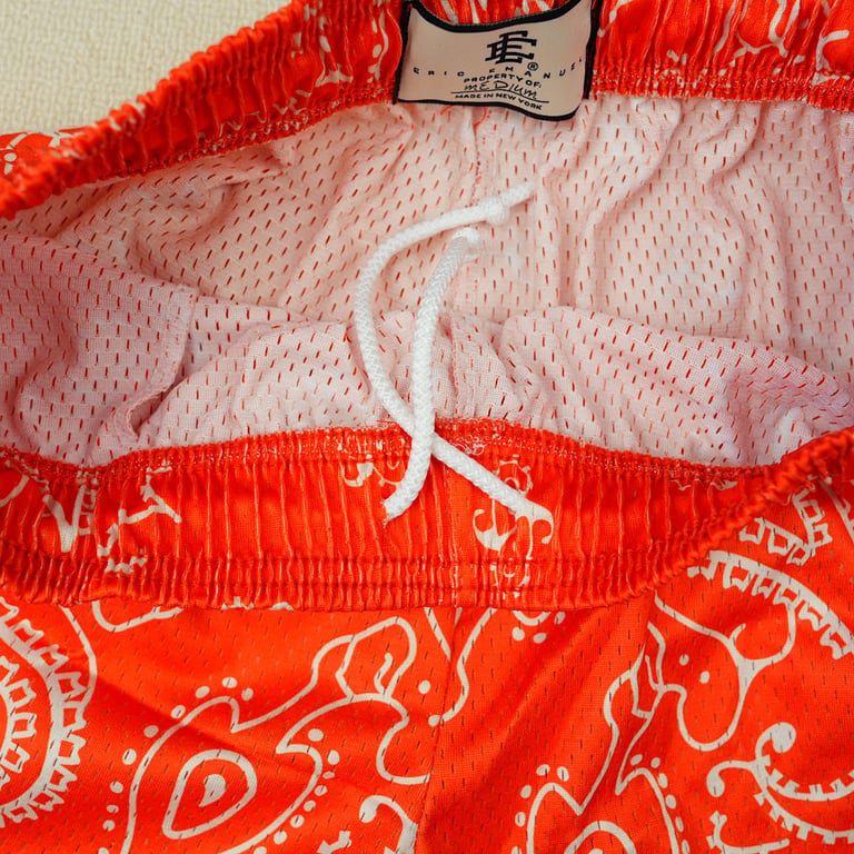 Eric Emanuel EE Basic Short Orange Paisley - 14