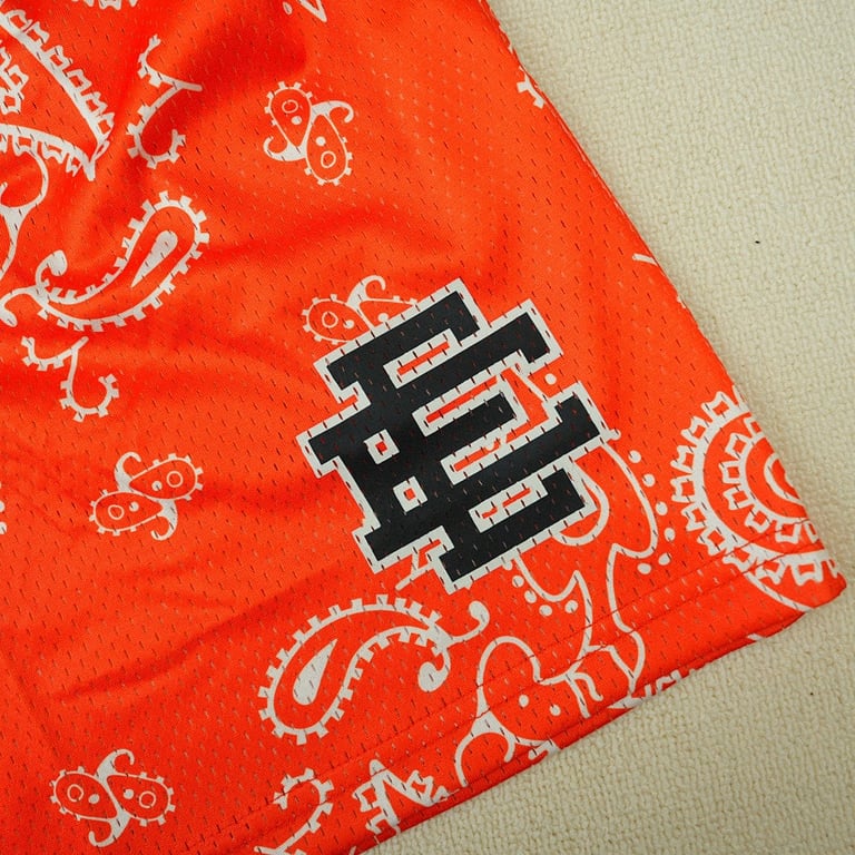 Eric Emanuel EE Basic Short Orange Paisley - 7