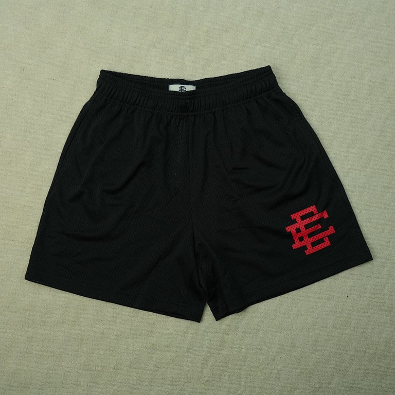 Eric Emanuel EE Basic Short (SS22) Black/Red - 3