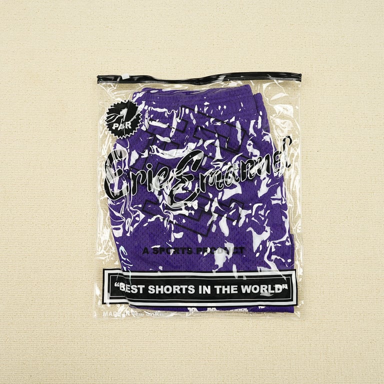 Eric Emanuel EE Akimbo Tyrrell Winston Short Purple/White - 2