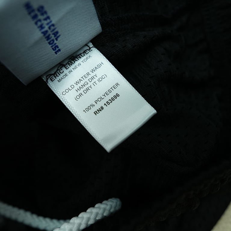 Eric Emanuel EE Akimbo Tyrrell Winston Shorts Black/White - 7