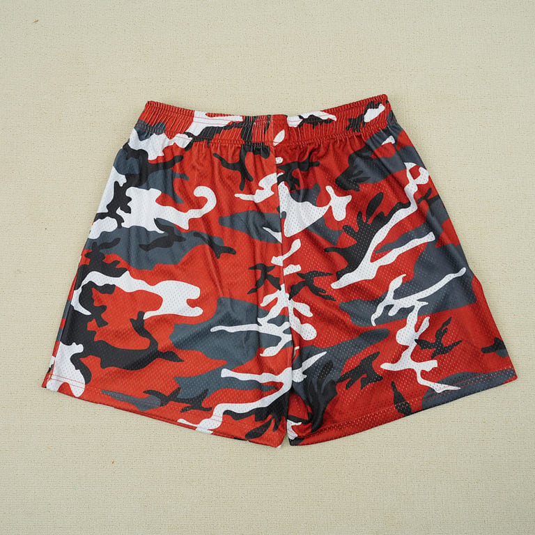 Eric Emanuel EE Basic Short Maroon/Black Camo - 12