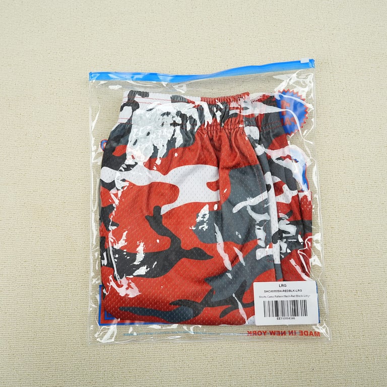 Eric Emanuel EE Basic Short Maroon/Black Camo - 3
