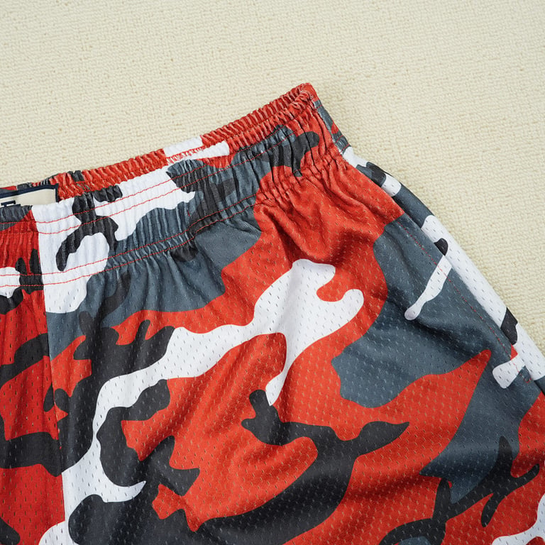 Eric Emanuel EE Basic Short Maroon/Black Camo - 6