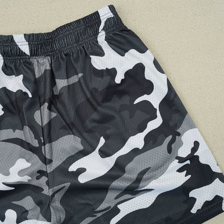 Eric Emanuel EE Basic Short White/Black Camo - 10