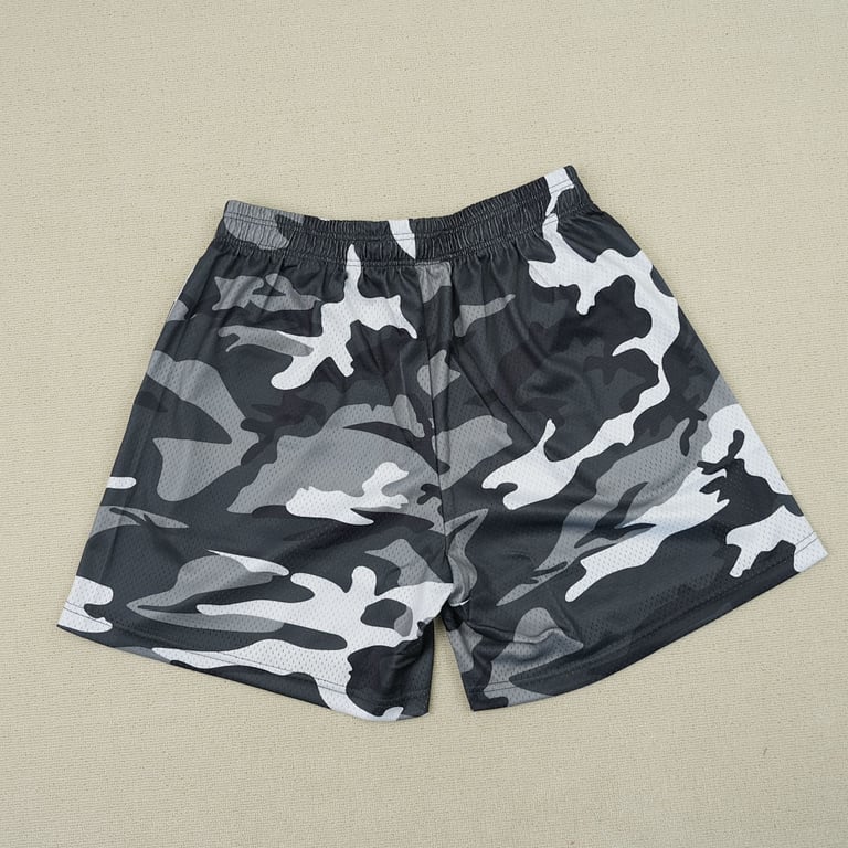Eric Emanuel EE Basic Short White/Black Camo - 12