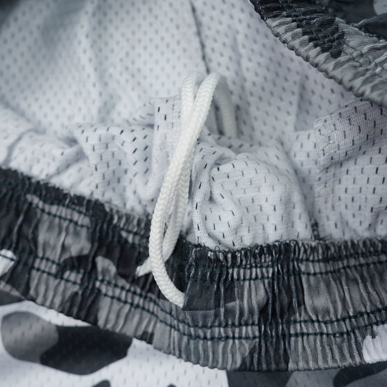 Eric Emanuel EE Basic Short White/Black Camo - 13