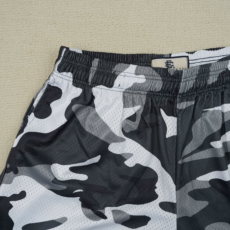 Eric Emanuel EE Basic Short White/Black Camo - 16