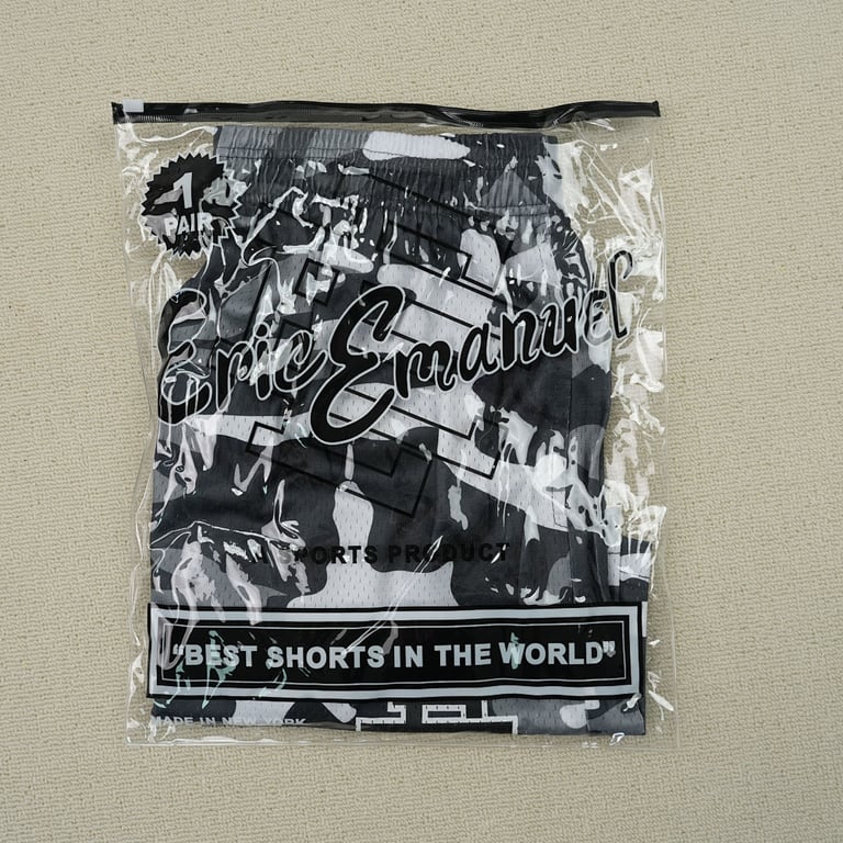 Eric Emanuel EE Basic Short White/Black Camo - 3