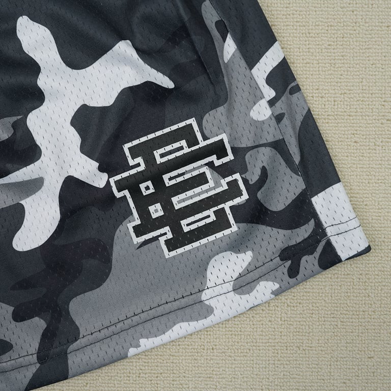 Eric Emanuel EE Basic Short White/Black Camo - 7