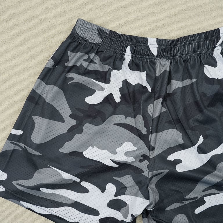 Eric Emanuel EE Basic Short White/Black Camo - 9