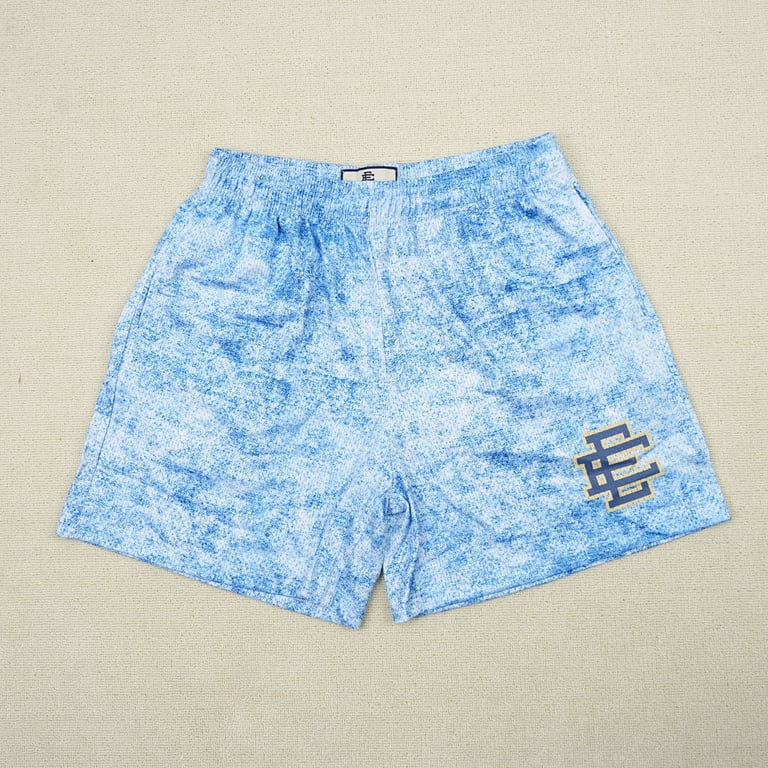 Eric Emanuel EE Baggy Shorts Blue Denim/Navy - 4