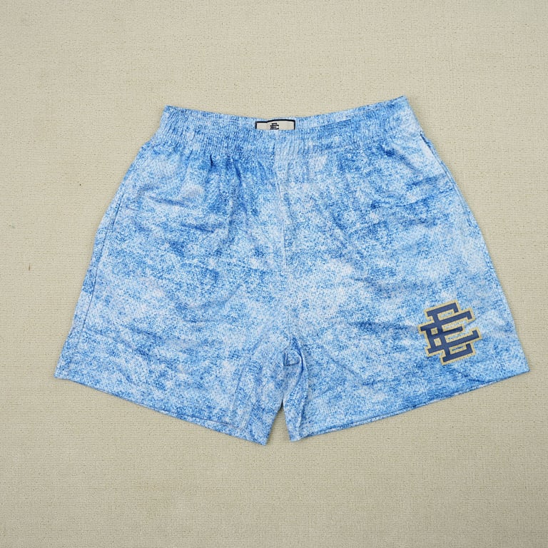Eric Emanuel EE Baggy Shorts Blue Denim/Navy - 5