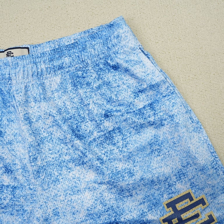 Eric Emanuel EE Baggy Shorts Blue Denim/Navy - 8