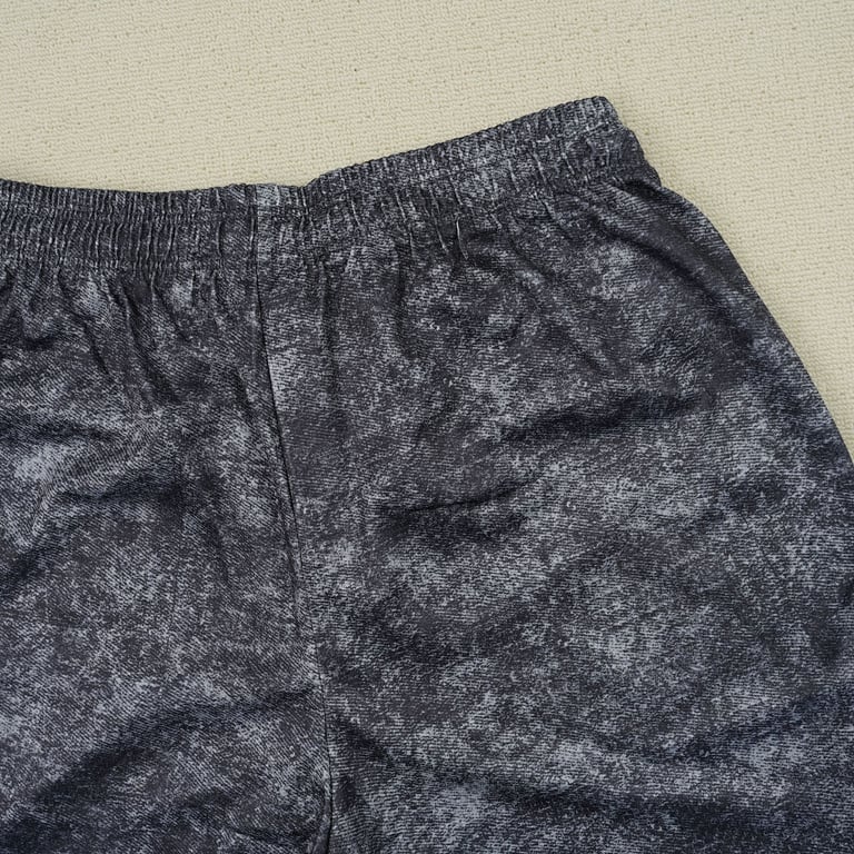 Eric Emanuel EE Baggy Short Black Denim/Dark Grey - 12
