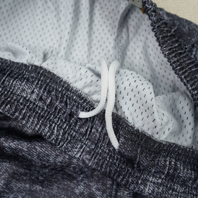 Eric Emanuel EE Baggy Short Black Denim/Dark Grey - 13