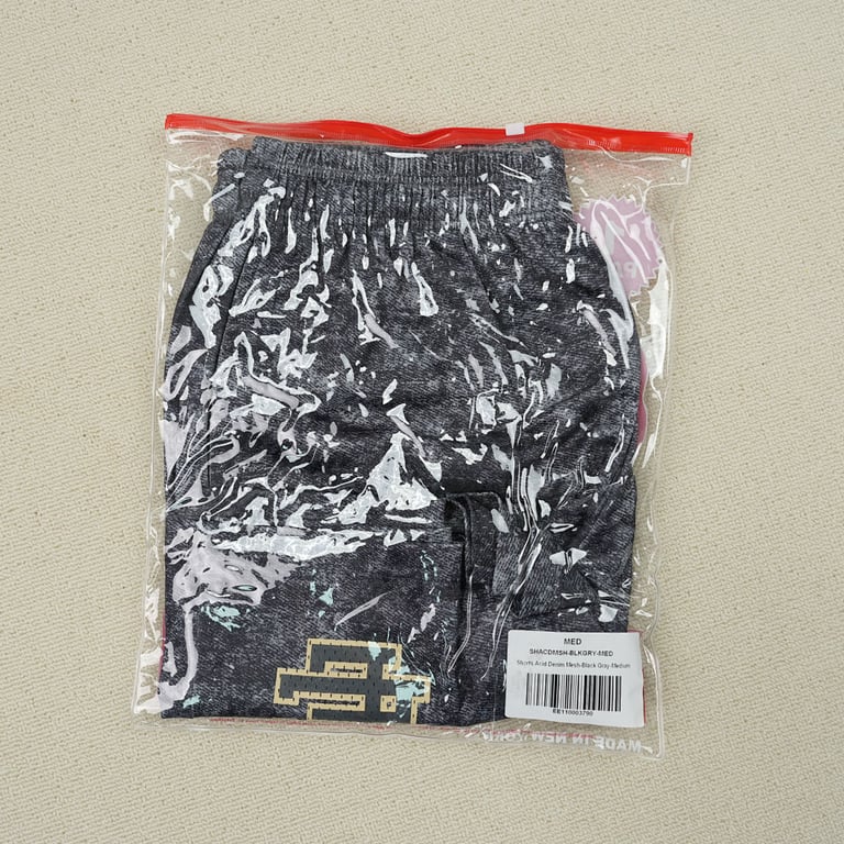 Eric Emanuel EE Baggy Short Black Denim/Dark Grey - 3