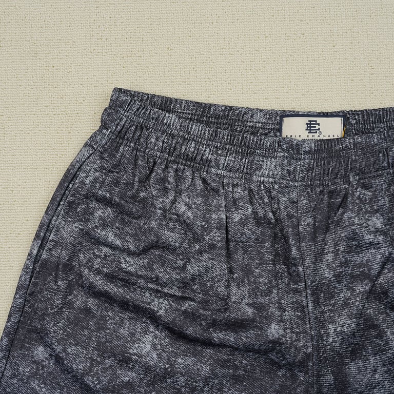 Eric Emanuel EE Baggy Short Black Denim/Dark Grey - 8