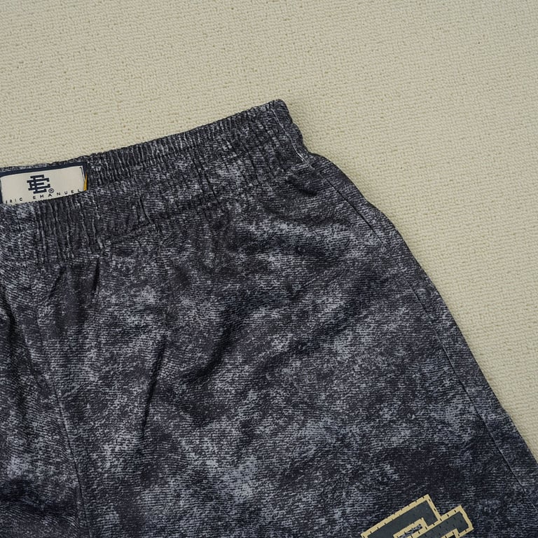 Eric Emanuel EE Baggy Short Black Denim/Dark Grey - 9
