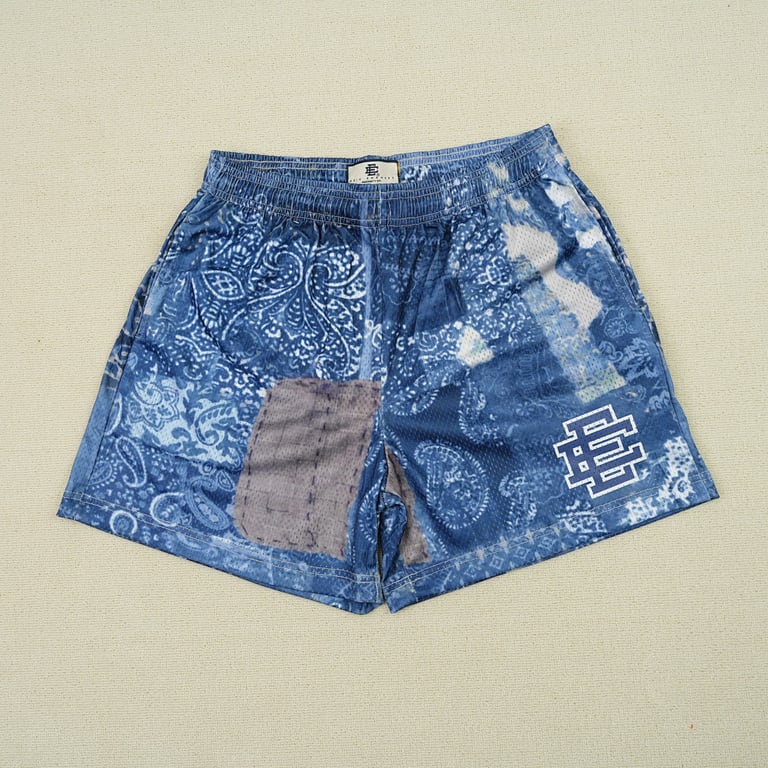 Eric Emanuel EE Basic Short (SS24) Blue Paisley - 4