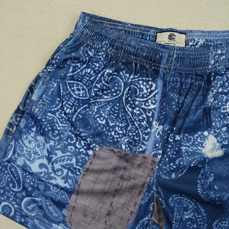 Eric Emanuel EE Basic Short (SS24) Blue Paisley - 7
