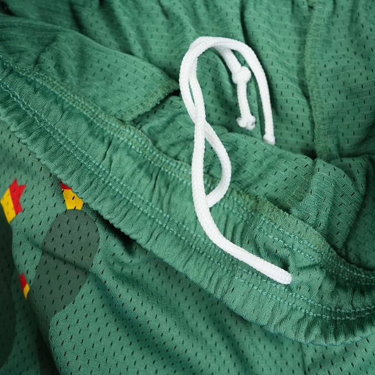 Eric Emanuel Cactus Mesh Shorts Green - 12