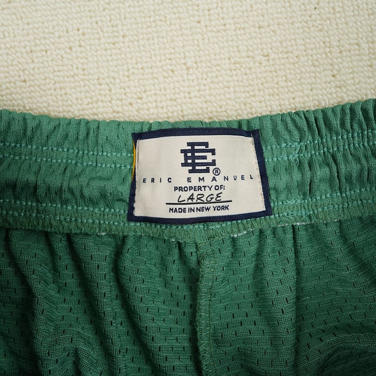 Eric Emanuel Cactus Mesh Shorts Green - 13