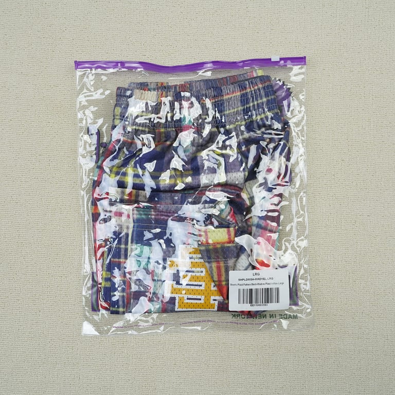 Eric Emanuel EE Basic Short Vadras Plaid/Yellow - 3