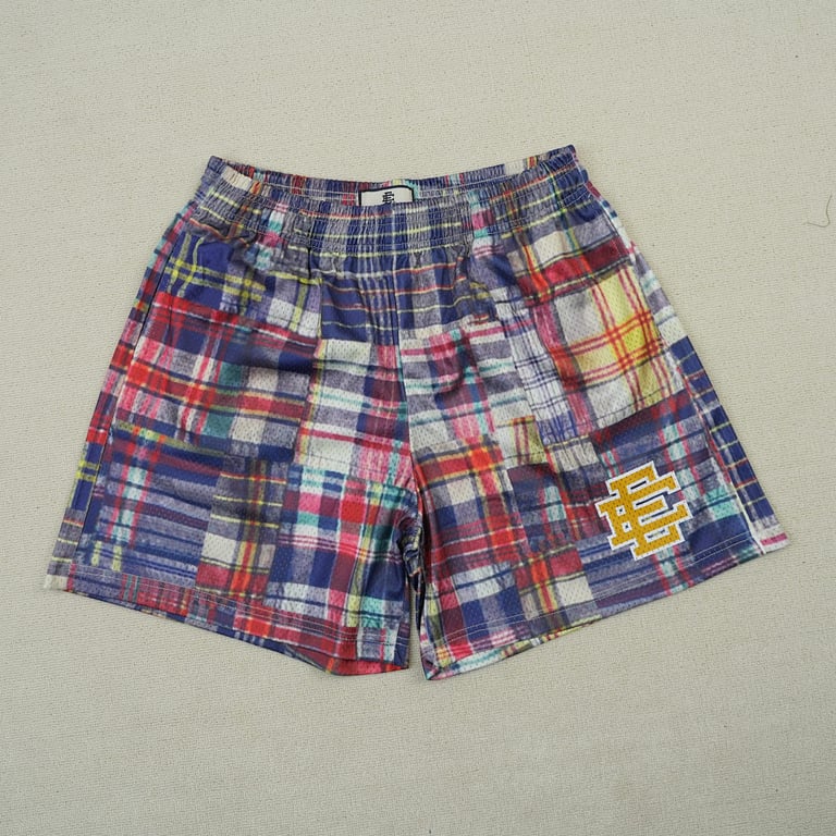 Eric Emanuel EE Basic Short Vadras Plaid/Yellow - 5