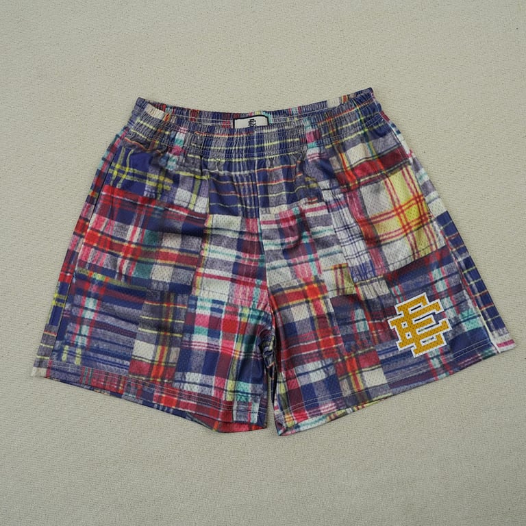 Eric Emanuel EE Basic Short Vadras Plaid/Yellow - 6