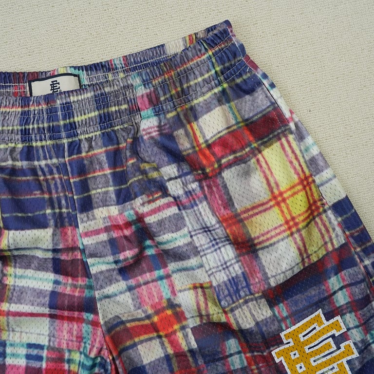 Eric Emanuel EE Basic Short Vadras Plaid/Yellow - 8
