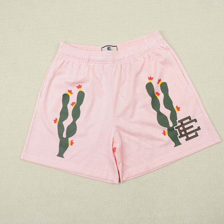 Eric Emanuel Cactus Shorts Pink - 5