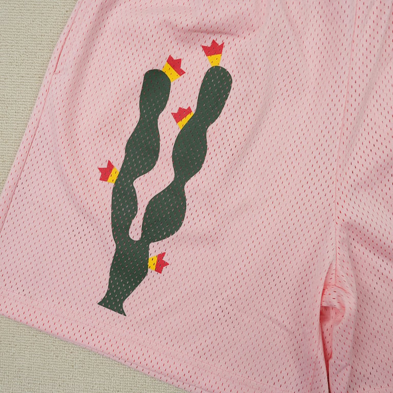 Eric Emanuel Cactus Shorts Pink - 6