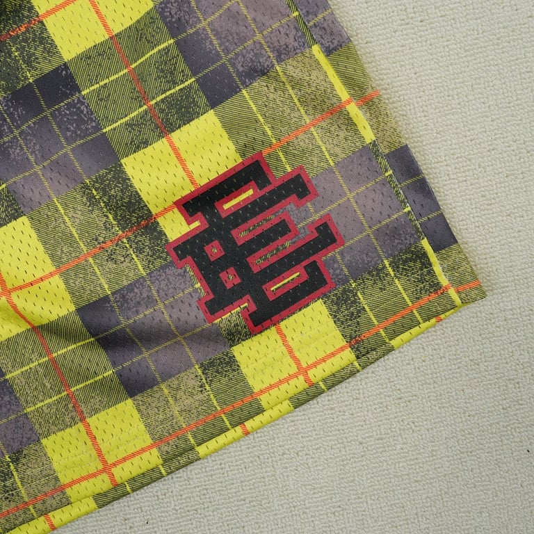 Eric Emanuel EE Basic Short Yellow/Black Plaid - 6