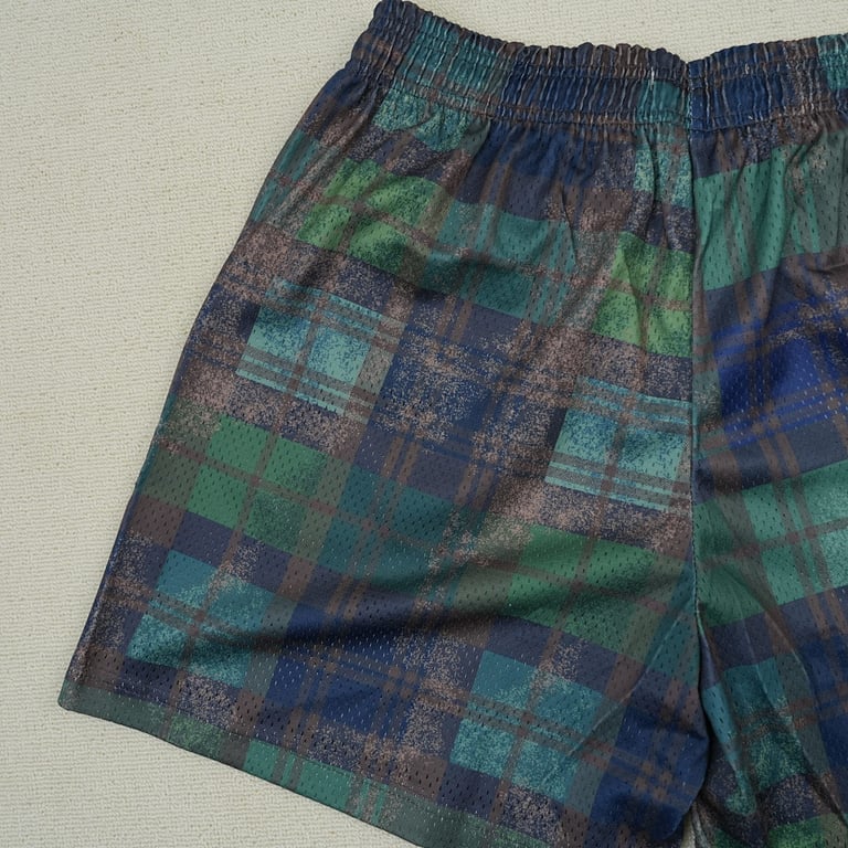 Eric Emanuel EE Basic Short Green/Black Plaid - 11
