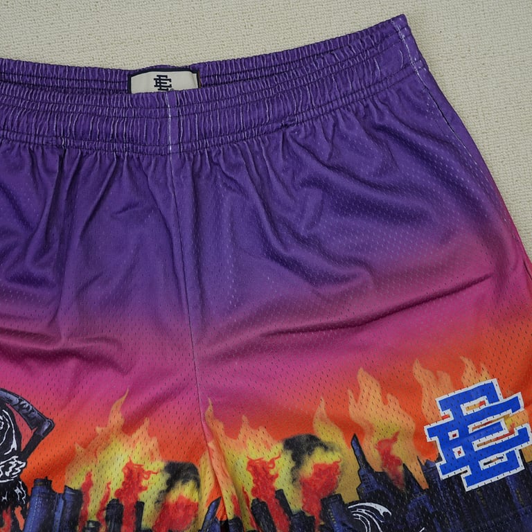 Eric Emanuel x Warren Lotas Mesh Shorts Multicolor - 7