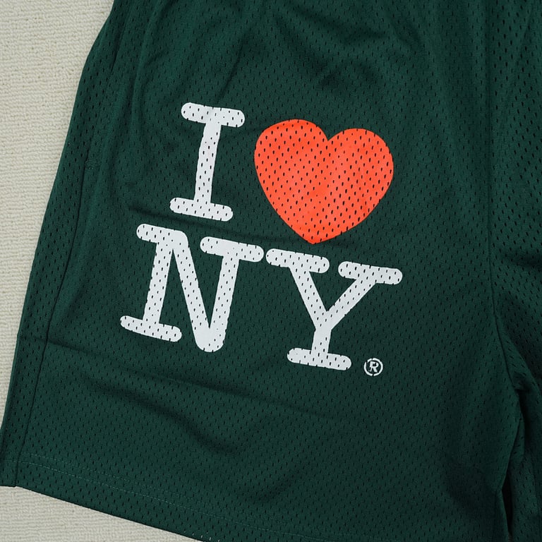 Eric Emanuel EE I Love New York Short Green/White - 16