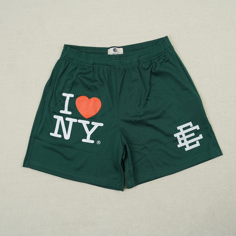 Eric Emanuel EE I Love New York Short Green/White - 6