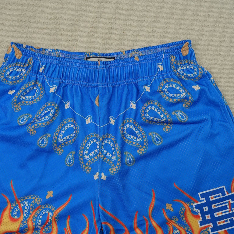 Eric Emanuel EE Basic Short Blue Paisley Flame - 10