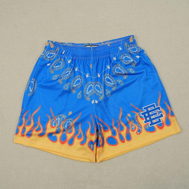 Eric Emanuel EE Basic Short Blue Paisley Flame - 4