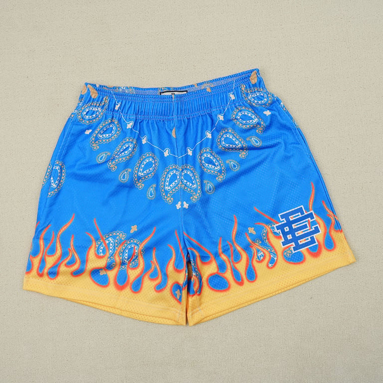 Eric Emanuel EE Basic Short Blue Paisley Flame - 5