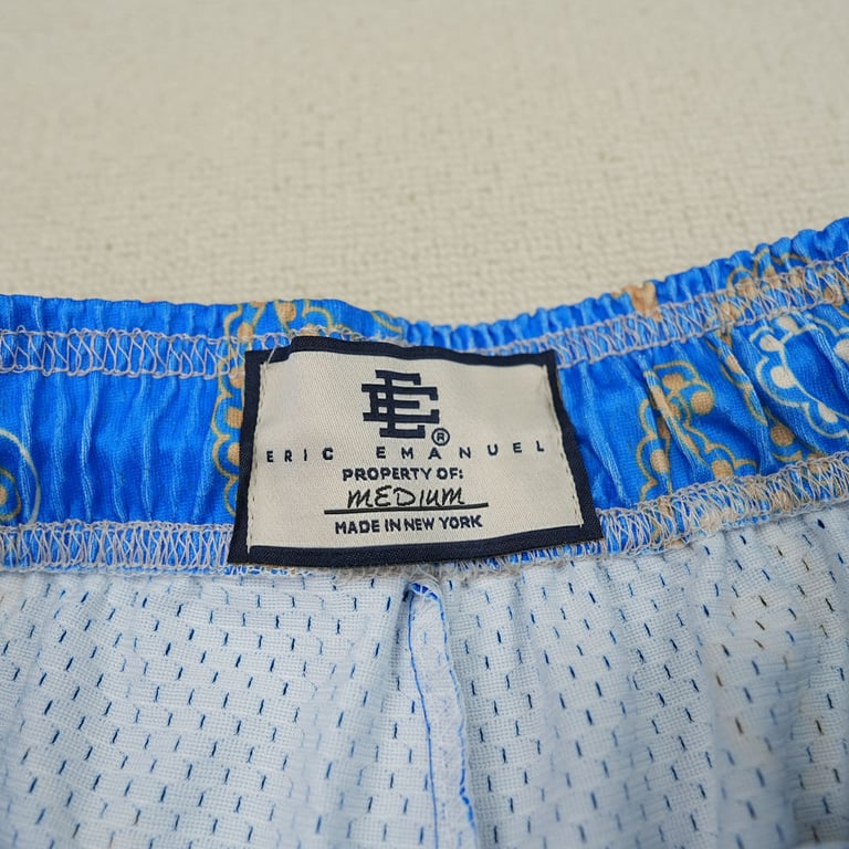 Eric Emanuel EE Basic Short Blue Paisley Flame - 9