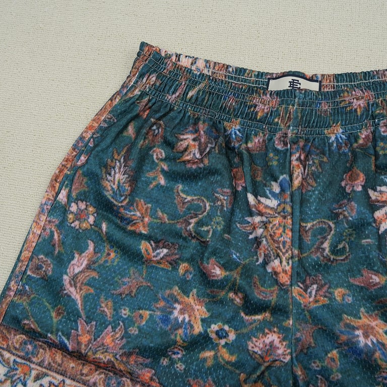 Eric Emanuel EE Basic Rug Print Short Green/White - 13
