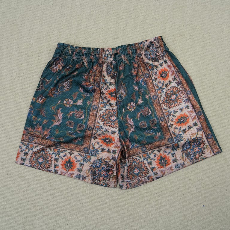 Eric Emanuel EE Basic Rug Print Short Green/White - 15