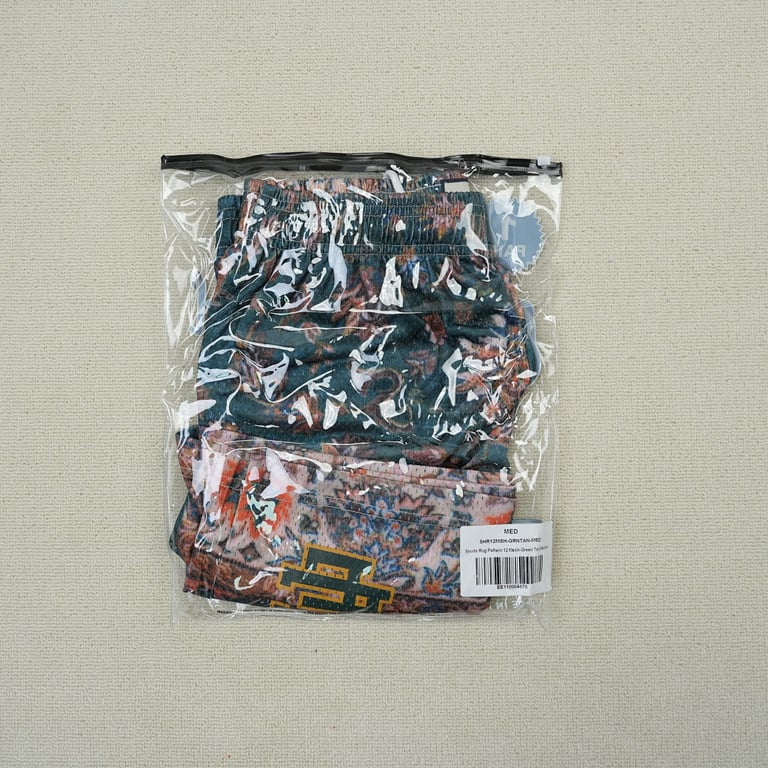 Eric Emanuel EE Basic Rug Print Short Green/White - 3