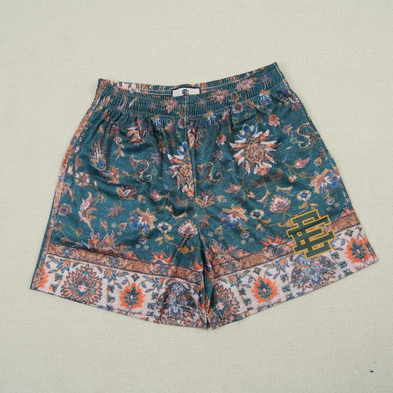 Eric Emanuel EE Basic Rug Print Short Green/White - 5