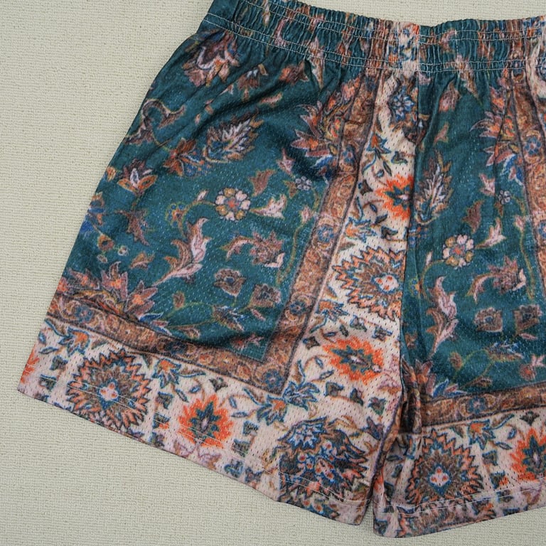 Eric Emanuel EE Basic Rug Print Short Green/White - 8